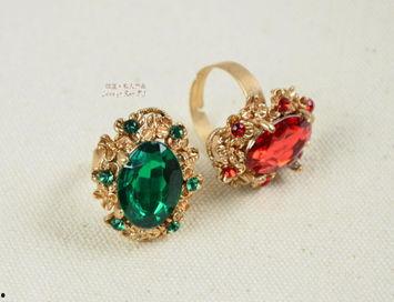 欧美仿宝石饰品图片